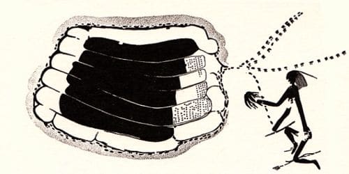 old bee drawing