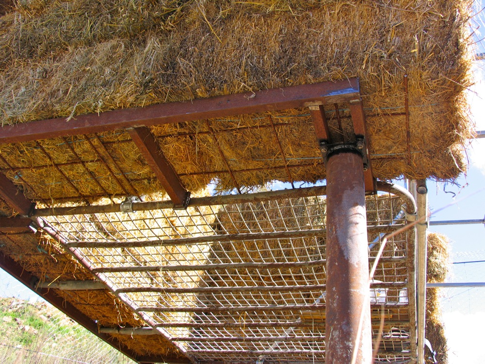 winter, we’re going to cover this grate with deep litter (dry straw ...