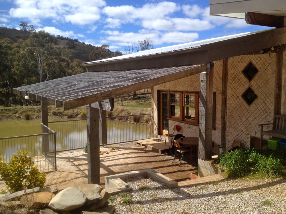 Tiny house from the outside Milkwood permaculture Tiny house from the outside Milkwood permaculture