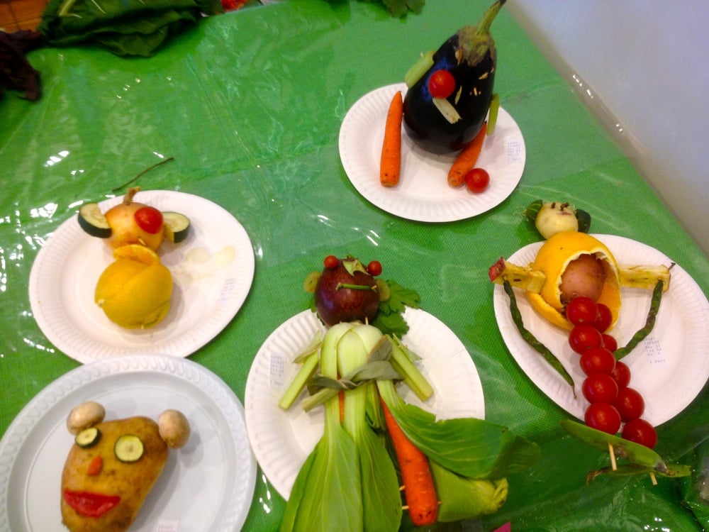 The rest of the Vegetable Character entrants