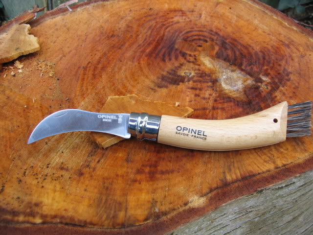 Opinel mushroom knife