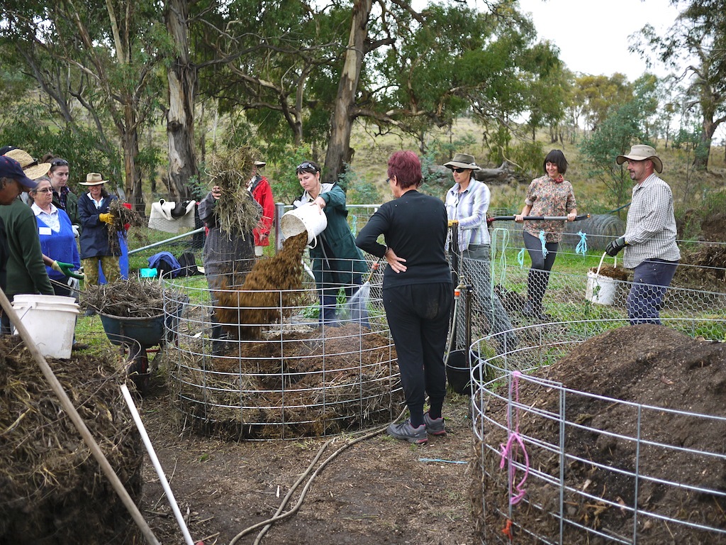 Compost making time!