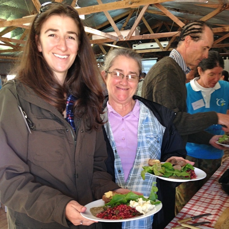 And of course, then there was the catering, freshly picked from the same garden everyone had just been learning in...