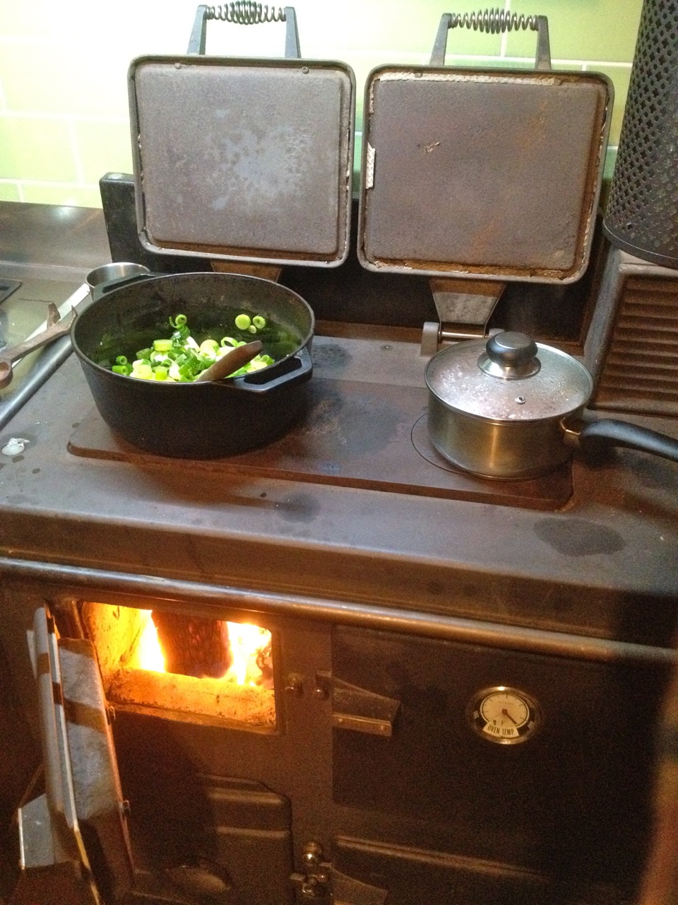 Here comes dinner