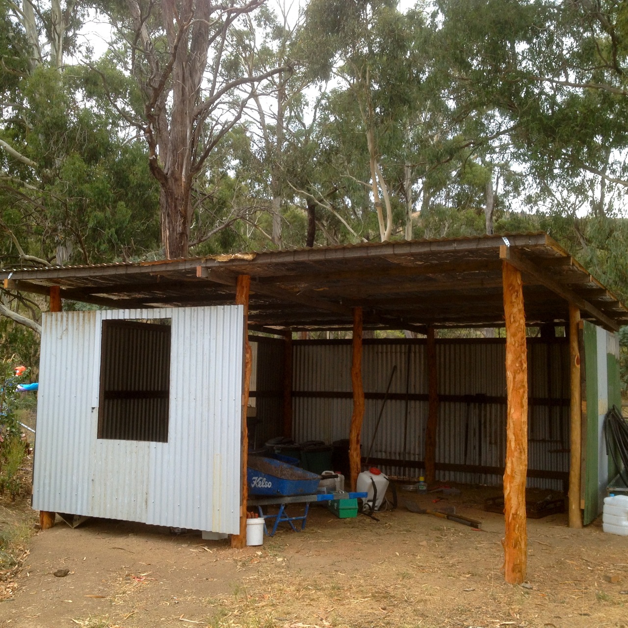 Shed Love: The Power of a Simple, Bush-Pole Structure - Milkwood:  permaculture courses, skills + stories