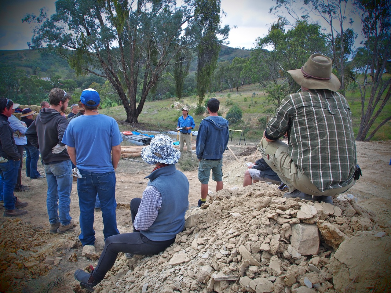 Natural Building Workshop time...