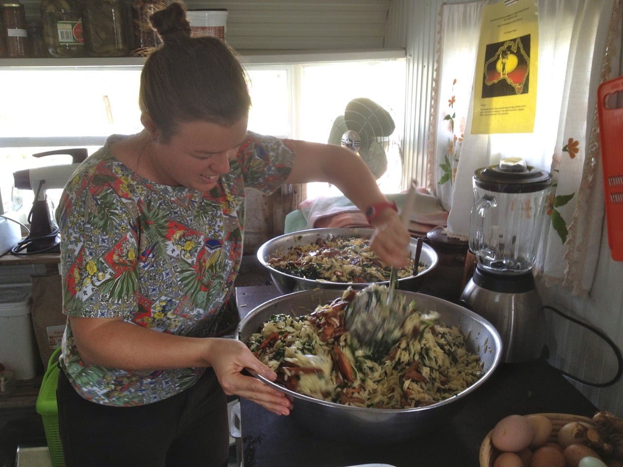 Rose cooks up the saffron milk caps into best ever mushroom and herb pasta