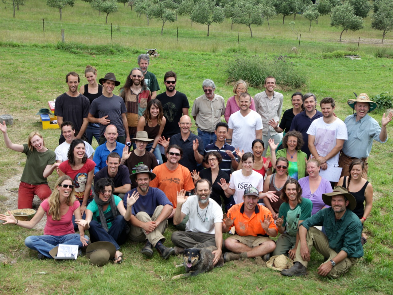 Forest Garden Design Intensive Grads (and crew)  - Autumn 2013, Milkwood Farm