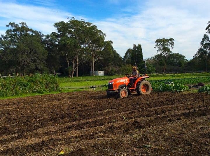 Small tractor with big results at Common2Us farm