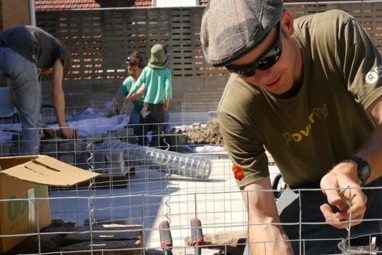 107 Rooftop Garden Build- The Gabions