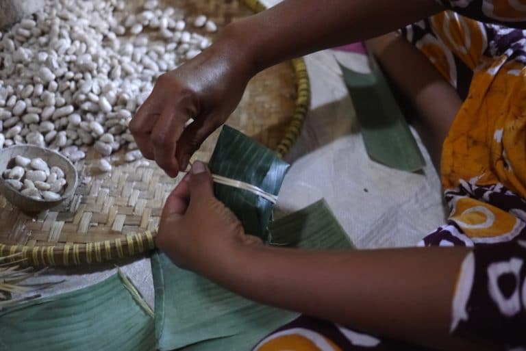 Making Tempeh as food, and village revitalisation Milkwood