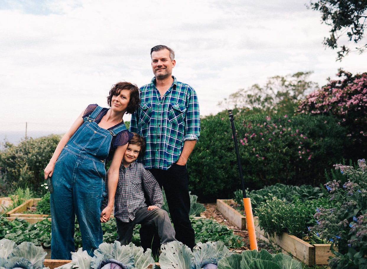 Our family: Kirsten Bradley, Nick Ritar and Ashar