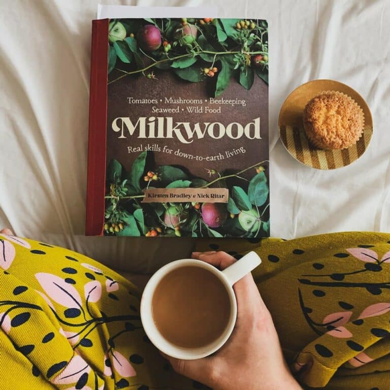 @hearthfirestudio with the Milkwood book