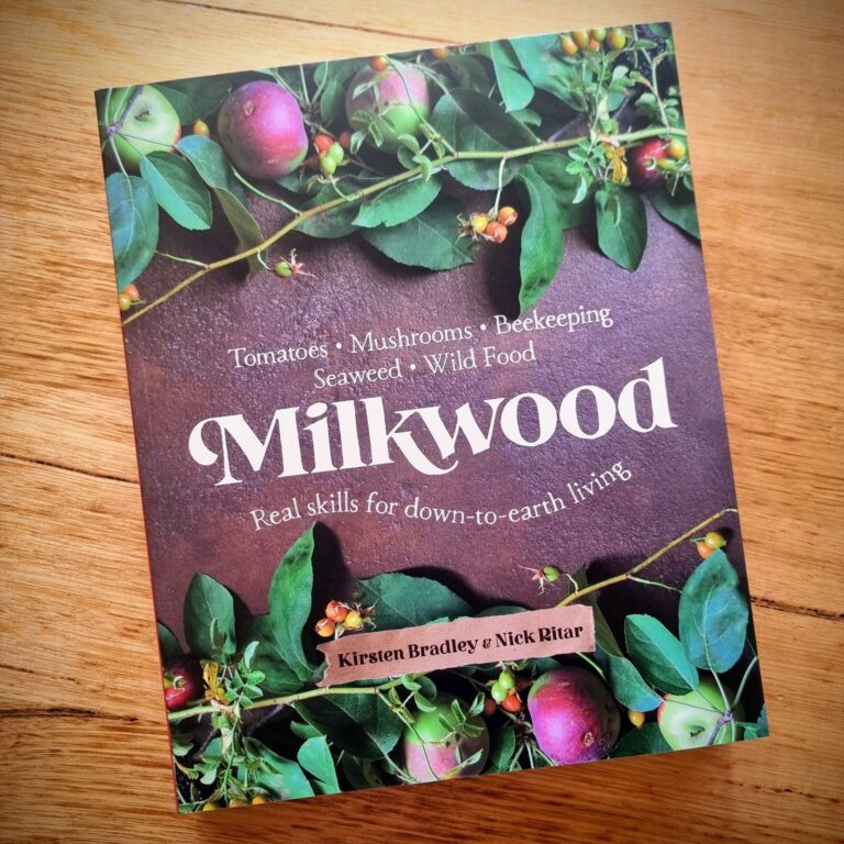 Milkwood: Real Skills for Down to Earth Living book cover by Kirsten Bradley and Nick Ritar